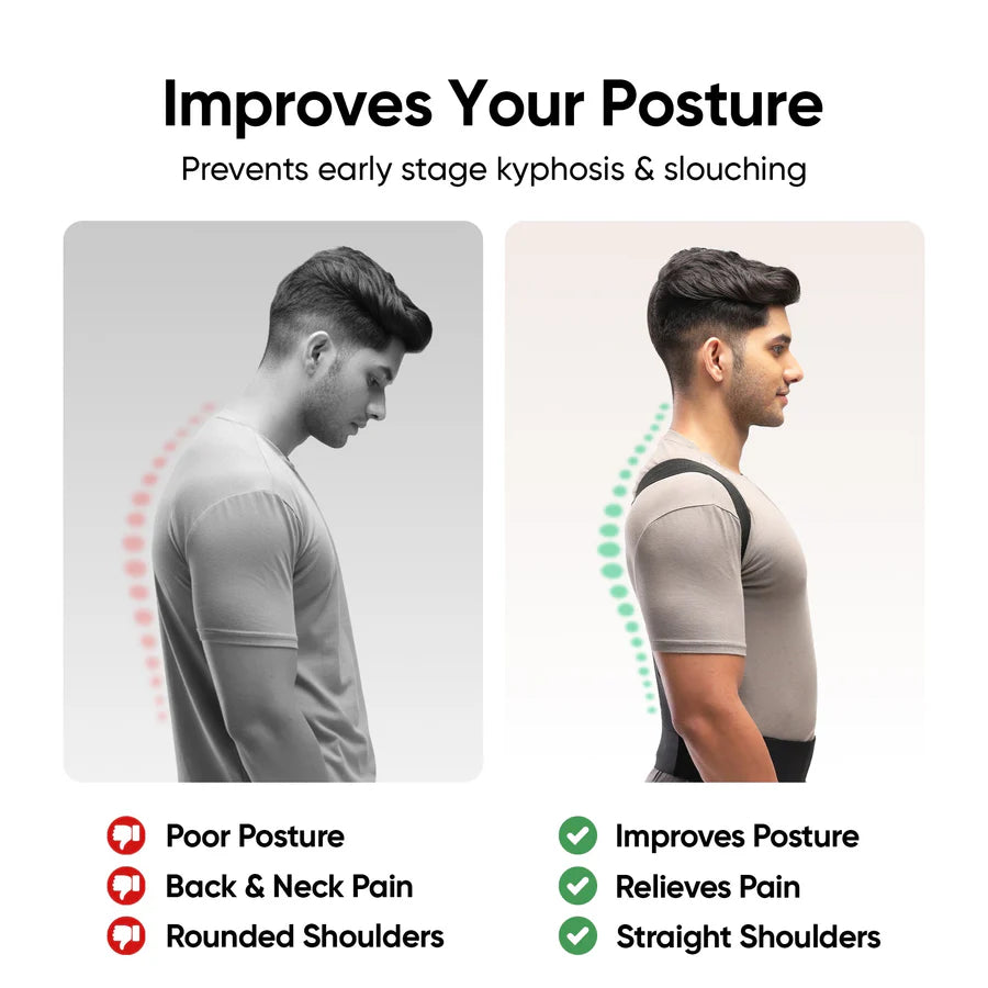 💪Adjustable Posture Corrector Belt – Relieve Back Pain & Improve Alignment