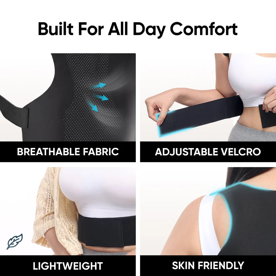 💪Adjustable Posture Corrector Belt – Relieve Back Pain & Improve Alignment