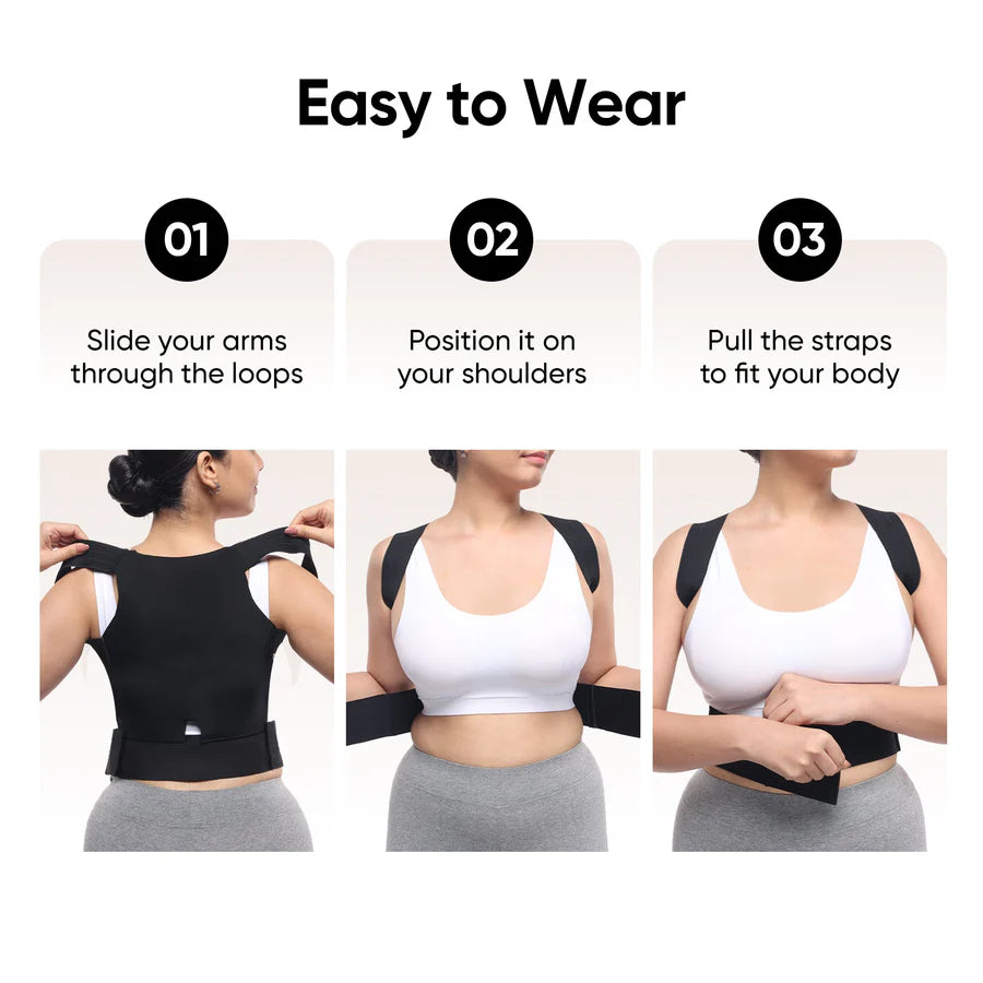 💪Adjustable Posture Corrector Belt – Relieve Back Pain & Improve Alignment