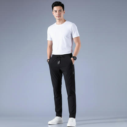 Men’s Premium Lycra Slim-Fit Track Pants – Combo Pack of 2 (Buy 1 Get 1 FREE)