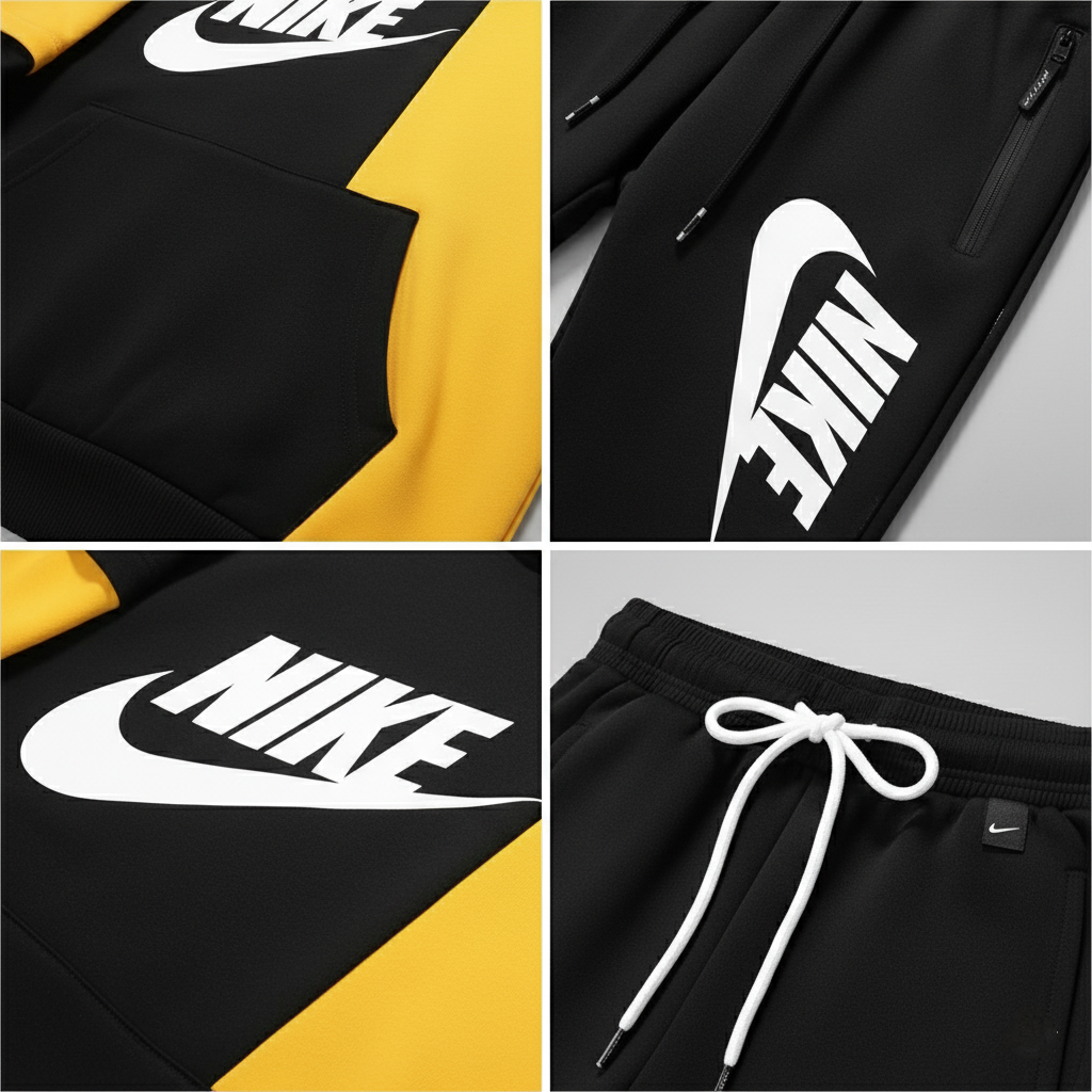 Nike Printed  Full Sleeves Regular Fit Mens Lycra Track Suit