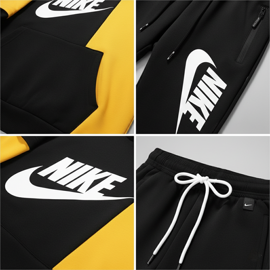 Nike Printed  Full Sleeves Regular Fit Mens Lycra Track Suit