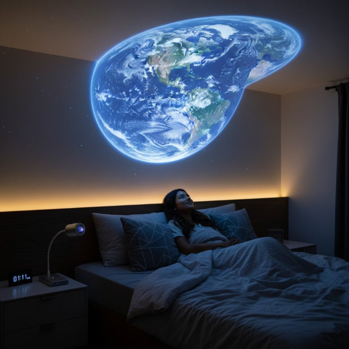 🌌 Galaxy Star Projector Light – Turn Any Room into a Universe