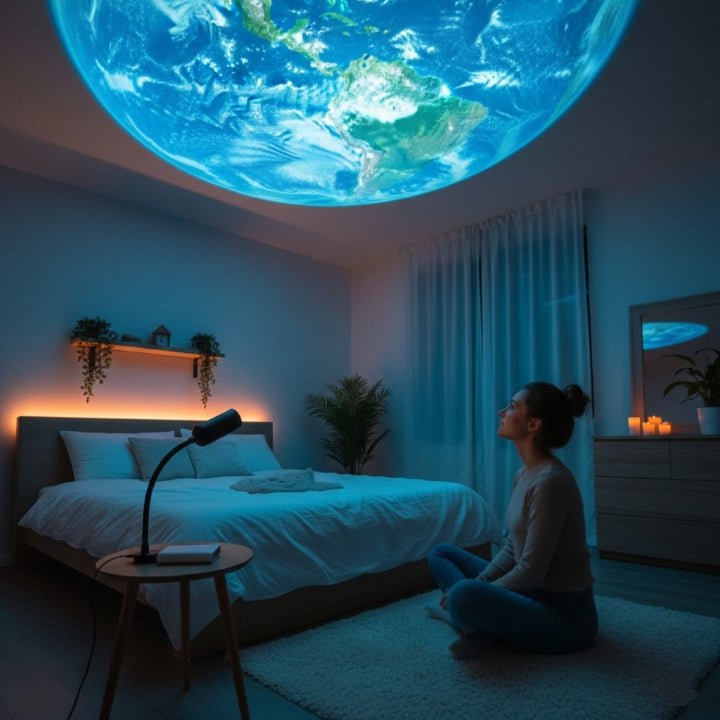 🌌 Galaxy Star Projector Light – Turn Any Room into a Universe